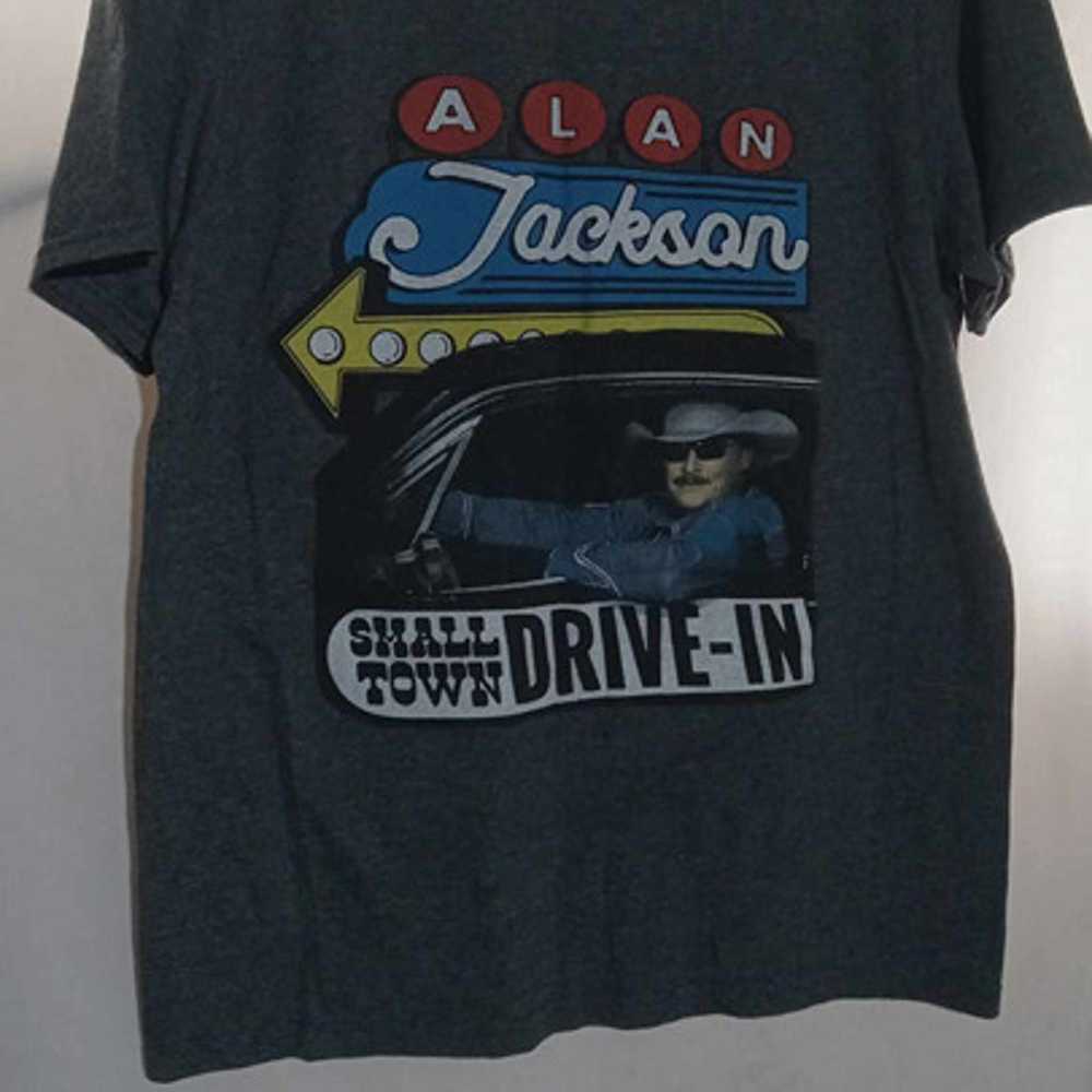 Small Town Drive-In Alan jackson Country Tshirt S… - image 1