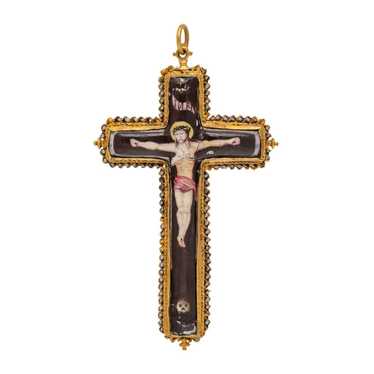 50PCS 10*13MM ROUND Enamel Cross Charms Crucifix Charm Pendants for DIY  Crafts $12.30 - PicClick AU