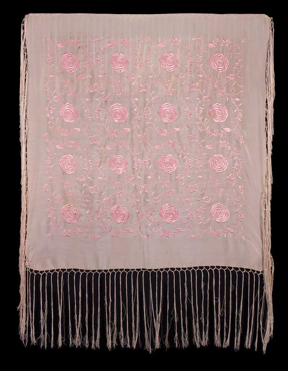 TWO CANTON SHAWLS, 1930s - image 4