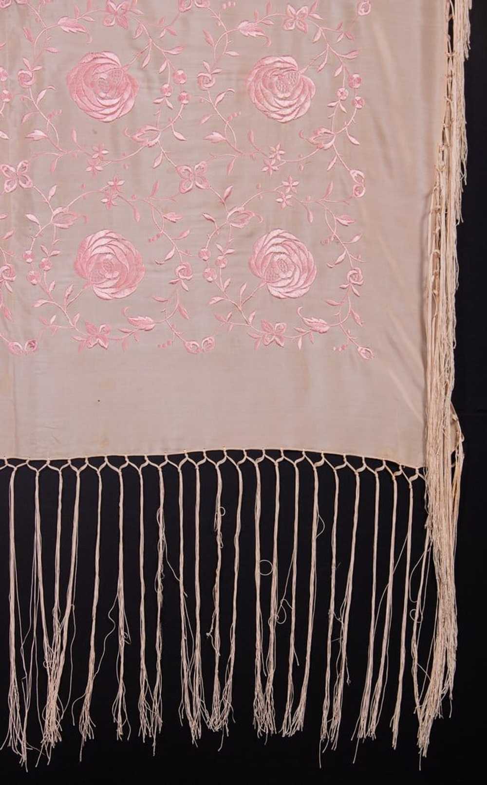TWO CANTON SHAWLS, 1930s - image 5