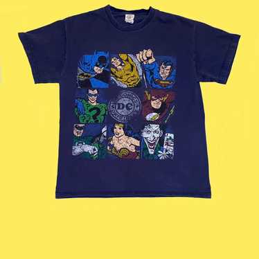 RARE VINTAGE DC Comics GRAPHIC TEE on a Delta Tag… - image 1