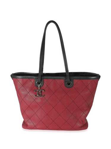 CHANEL Pre-Owned 2014 Fever diamond-stitched tote 