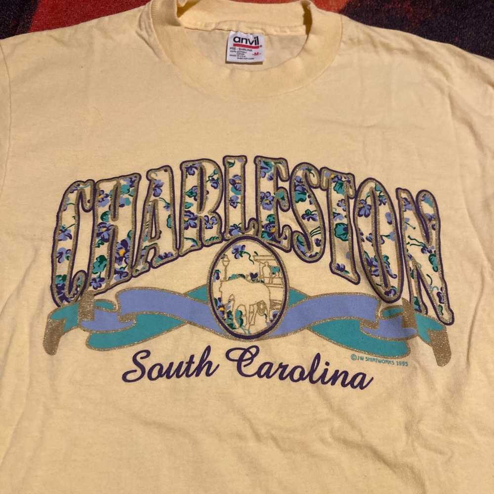 VTG Vintage Charleston South Carolina T shirt Sin… - image 2