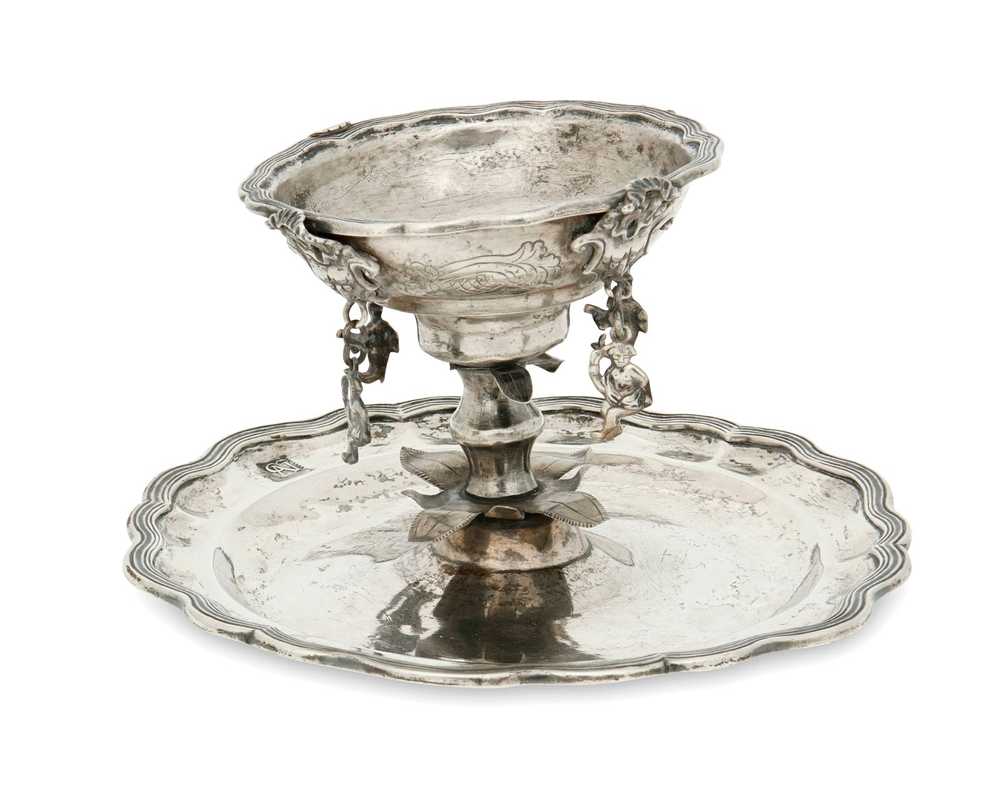 A Spanish Colonial silver brazier - image 2