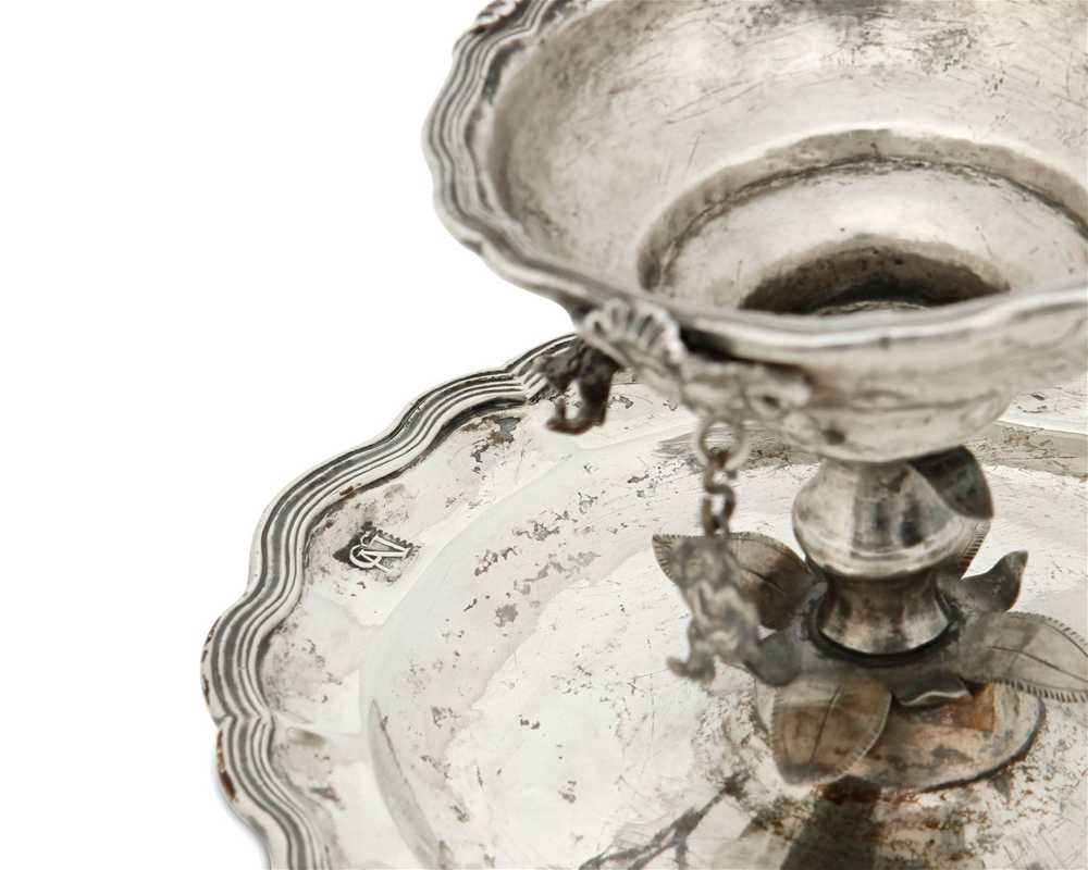 A Spanish Colonial silver brazier - image 3