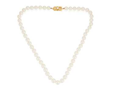 A Cultured Pearl Necklace, Mikimoto - image 1