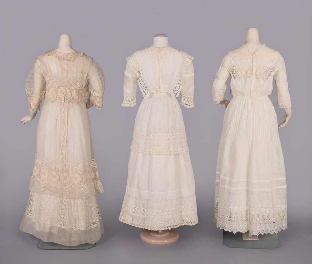 THREE TEA DRESSES, 1910-1915 - image 4