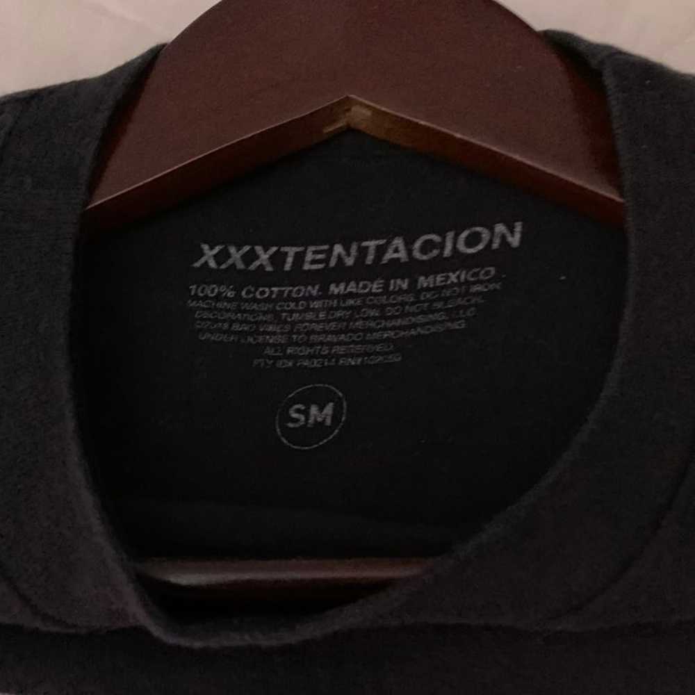 Black/Grey xxxtentacion T shirt - image 3