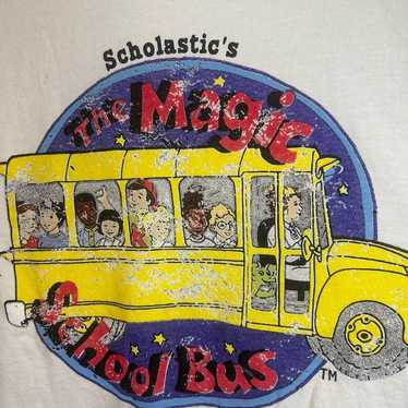 Vintage Y2K Magic School Bus T-shirt Mens M - image 1