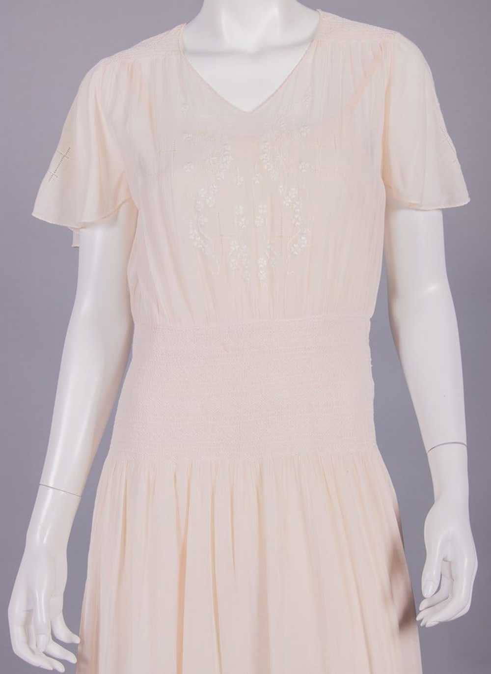 THREE COTTON TEA OR DAY DRESSES, EARLY-MID 1920s - image 7