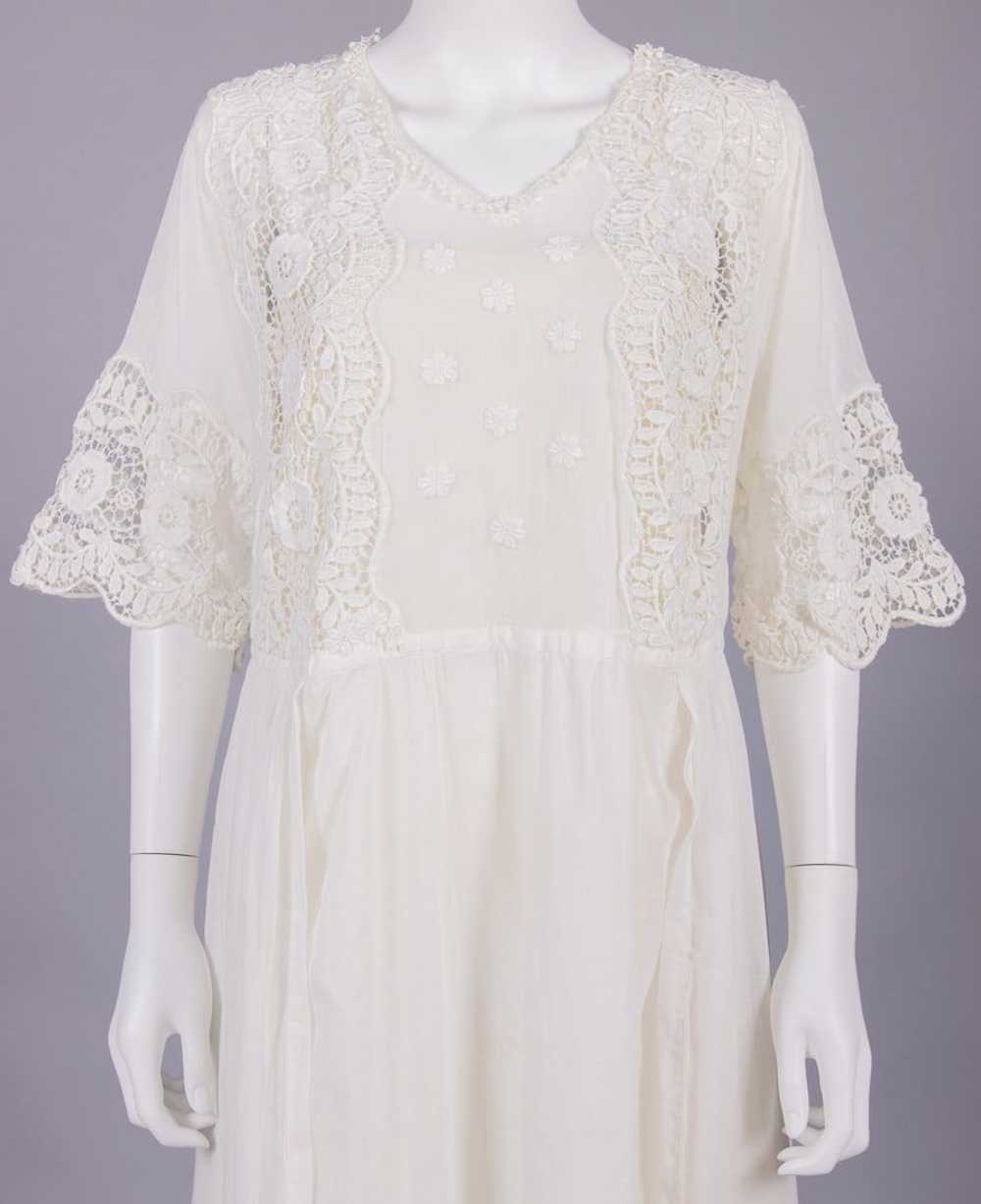 THREE COTTON TEA OR DAY DRESSES, EARLY-MID 1920s - image 9