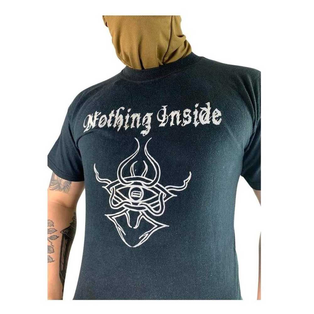 Vintage Y2K Nothing Inside Graphic T-shirt - image 2