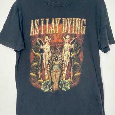 Vintage As I Lay Dying Band Tee Graphic T-Shirt Sk