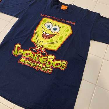 2002 spongebob squarepants tee shirt
