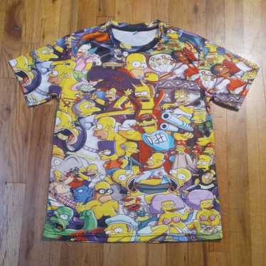 vintage Simpsons All Over Print t shirt Homer Mr … - image 1
