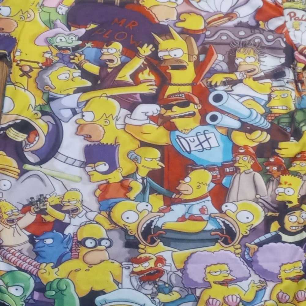 vintage Simpsons All Over Print t shirt Homer Mr … - image 2