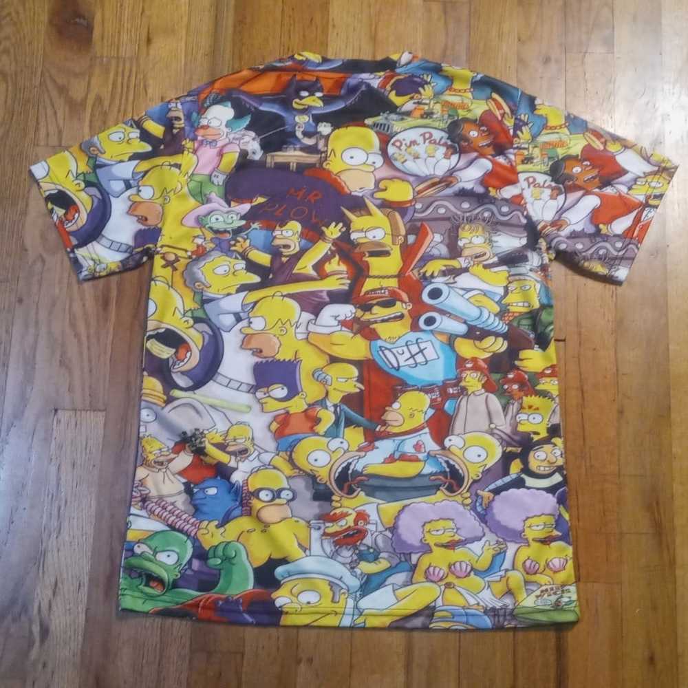 vintage Simpsons All Over Print t shirt Homer Mr … - image 6