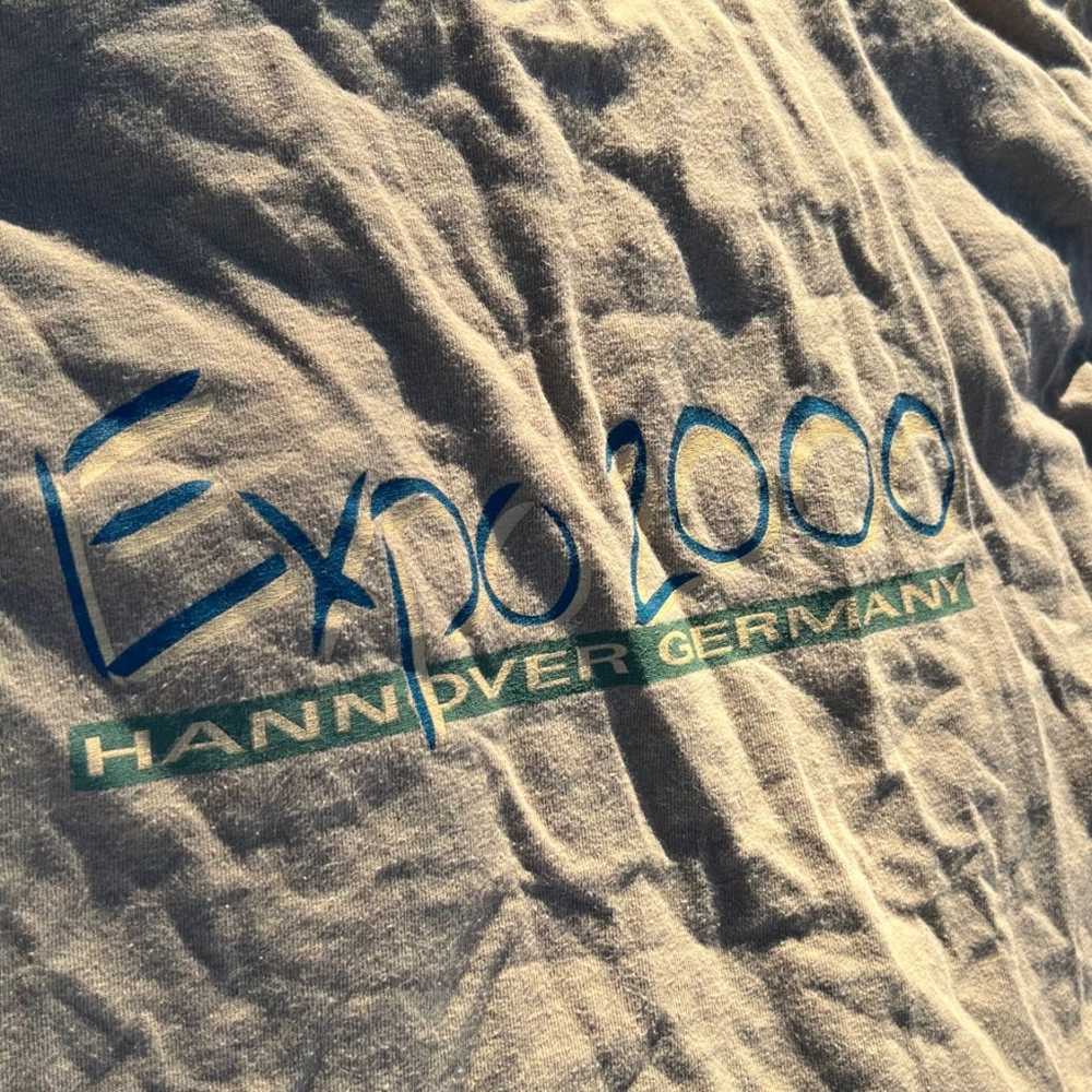 Vintage Hanover Expo 2000 Y2k shirt size medium i… - image 2