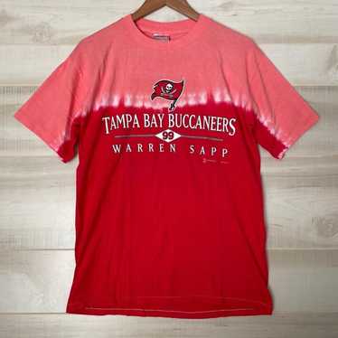 Vintage Tampa Bucs Buccaneers Warren Sapp Tiedye … - image 1
