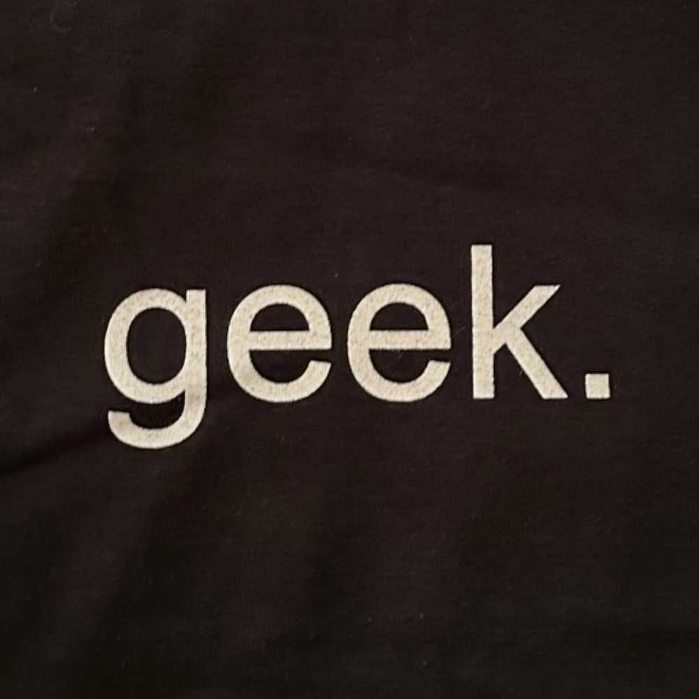 Vintage 2000s Microsoft Certified Geek Minimalist… - image 3