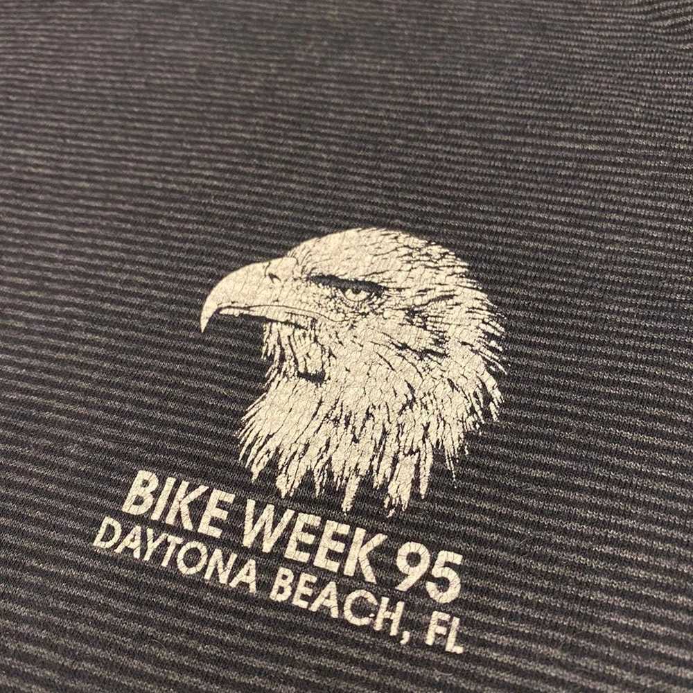 Daytona Bike Week 1995 Daytona Beach Vintage Tee … - image 4