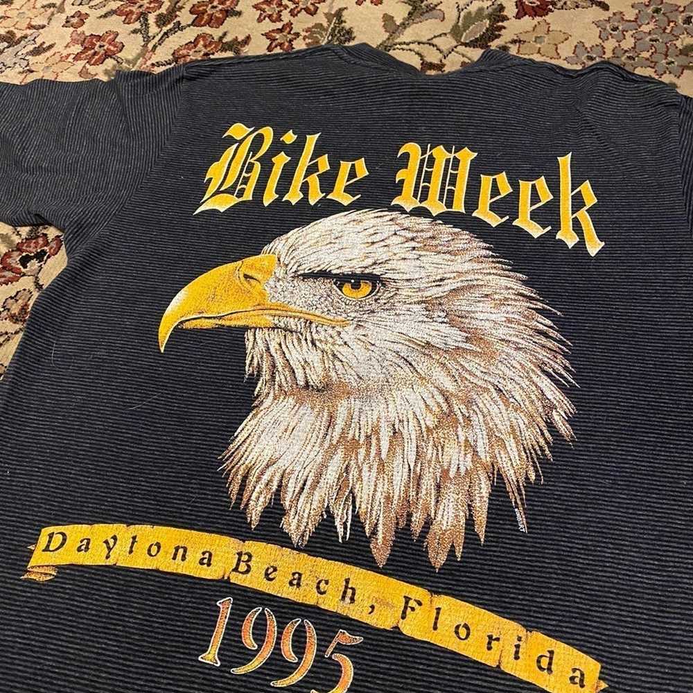Daytona Bike Week 1995 Daytona Beach Vintage Tee … - image 5