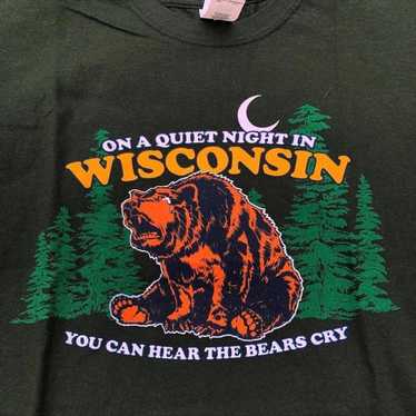 Chicago Bears Green Bay Packers T Shirt Vintage G… - image 1