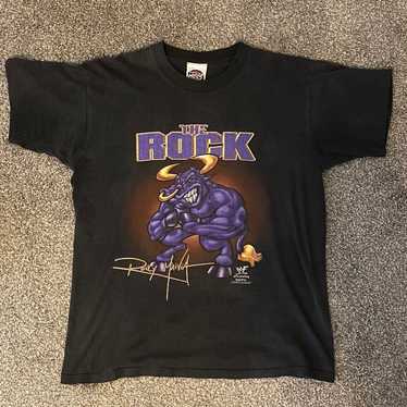 Vintage 1998 Rocky Maivia T Shirt - image 1