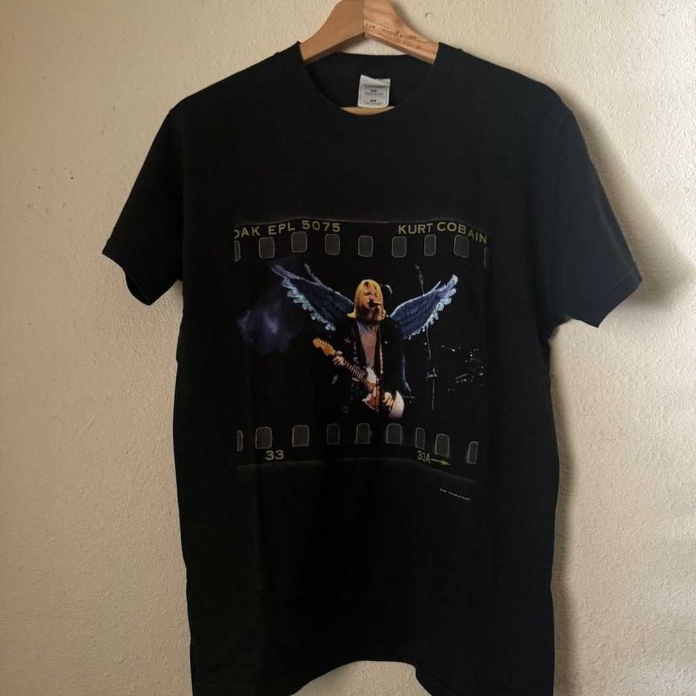 Vintage Nirvana Kurt Cobain T Shirt - image 1