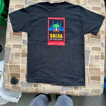 Vintage “Salsa In the City” Graphic Tee - image 1