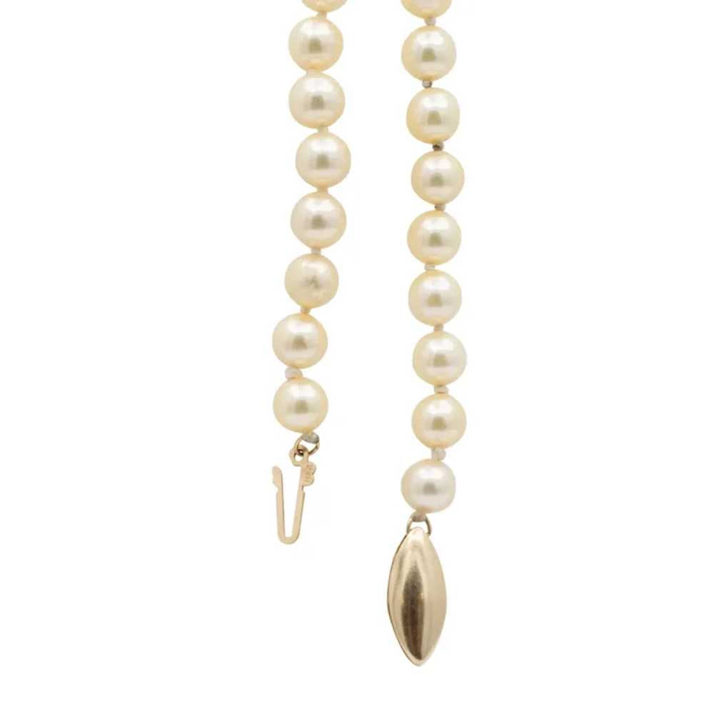 Ladies Vintage Natural Pearl Beads Cocktail Chain… - image 3