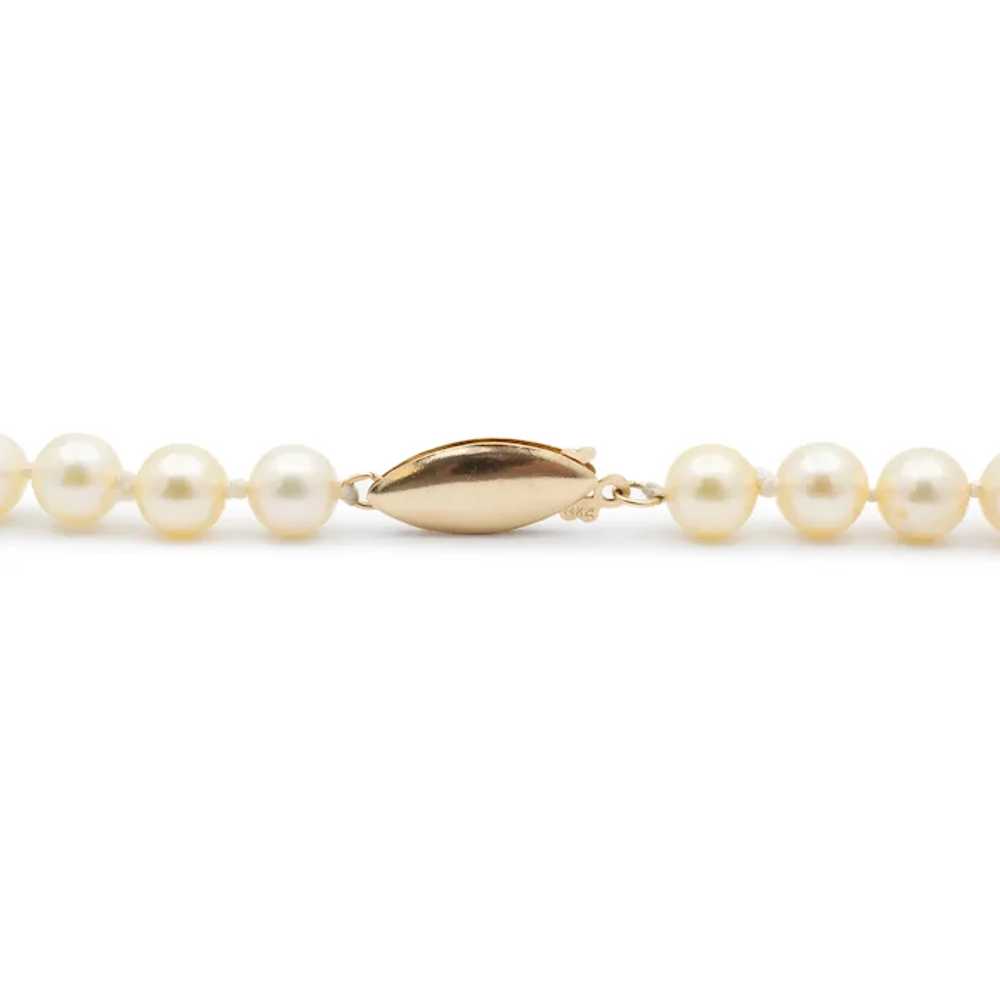 Ladies Vintage Natural Pearl Beads Cocktail Chain… - image 4