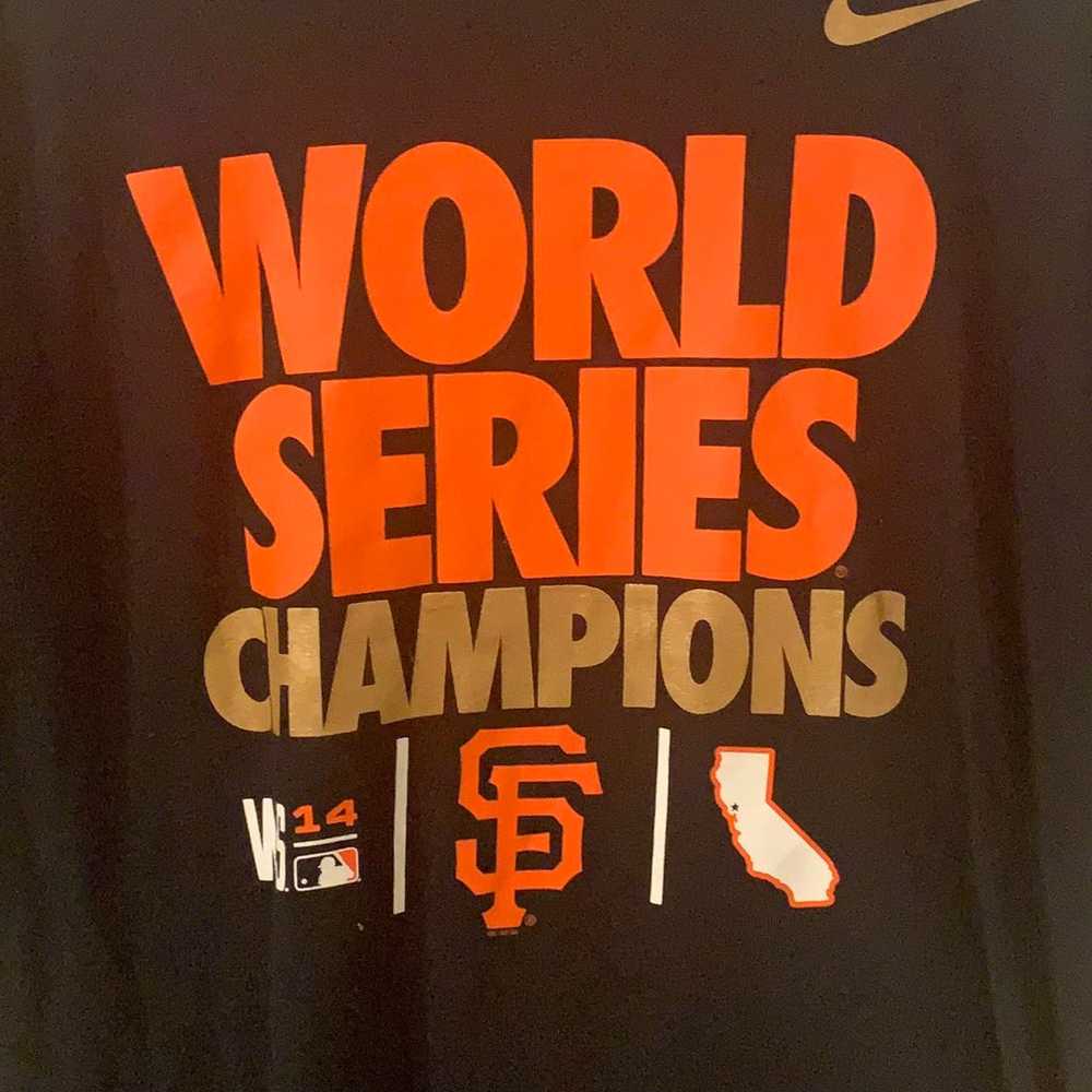 Nike 2014 SF Giants Worls Series vintage Tee - image 1