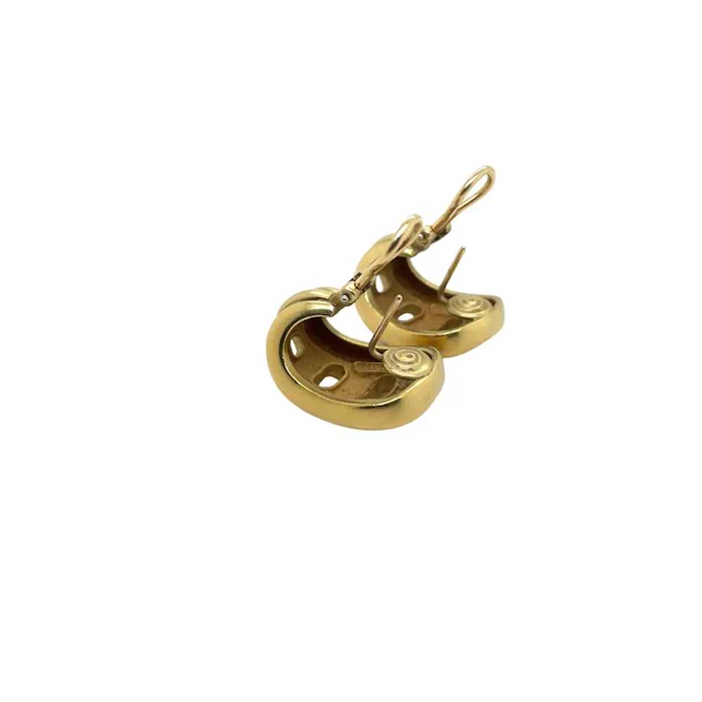 Barry Kieselstein-Cord 18K Yellow Gold Earring - image 3