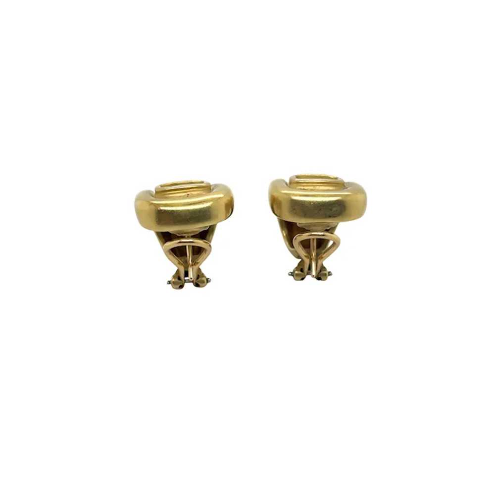 Barry Kieselstein-Cord 18K Yellow Gold Earring - image 4