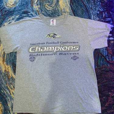 2000 Baltimore Ravens AFC Championship tee