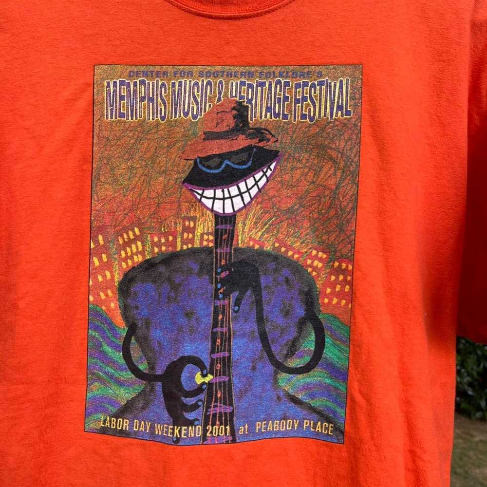 memphis music festival tee - image 2