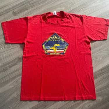 1985 Jerzees Alabama Invitational Swim Tee T-Shir… - image 1