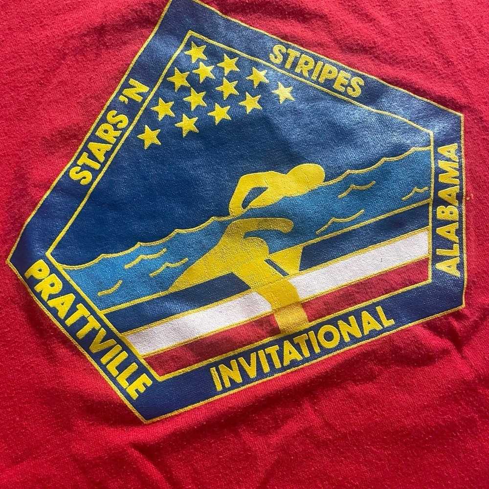 1985 Jerzees Alabama Invitational Swim Tee T-Shir… - image 2