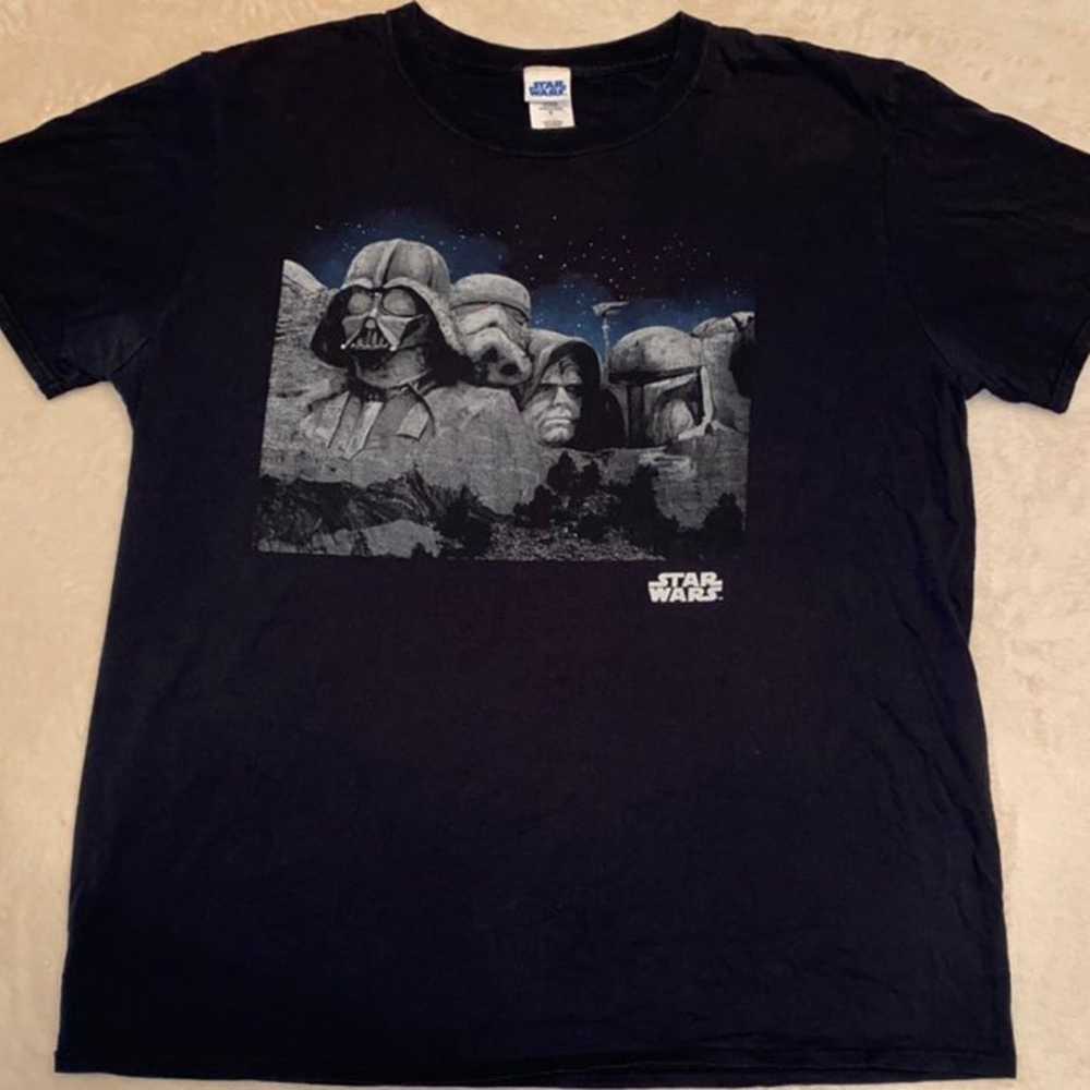 RARE STAR WARS Mount Rushmore Shirt - image 1