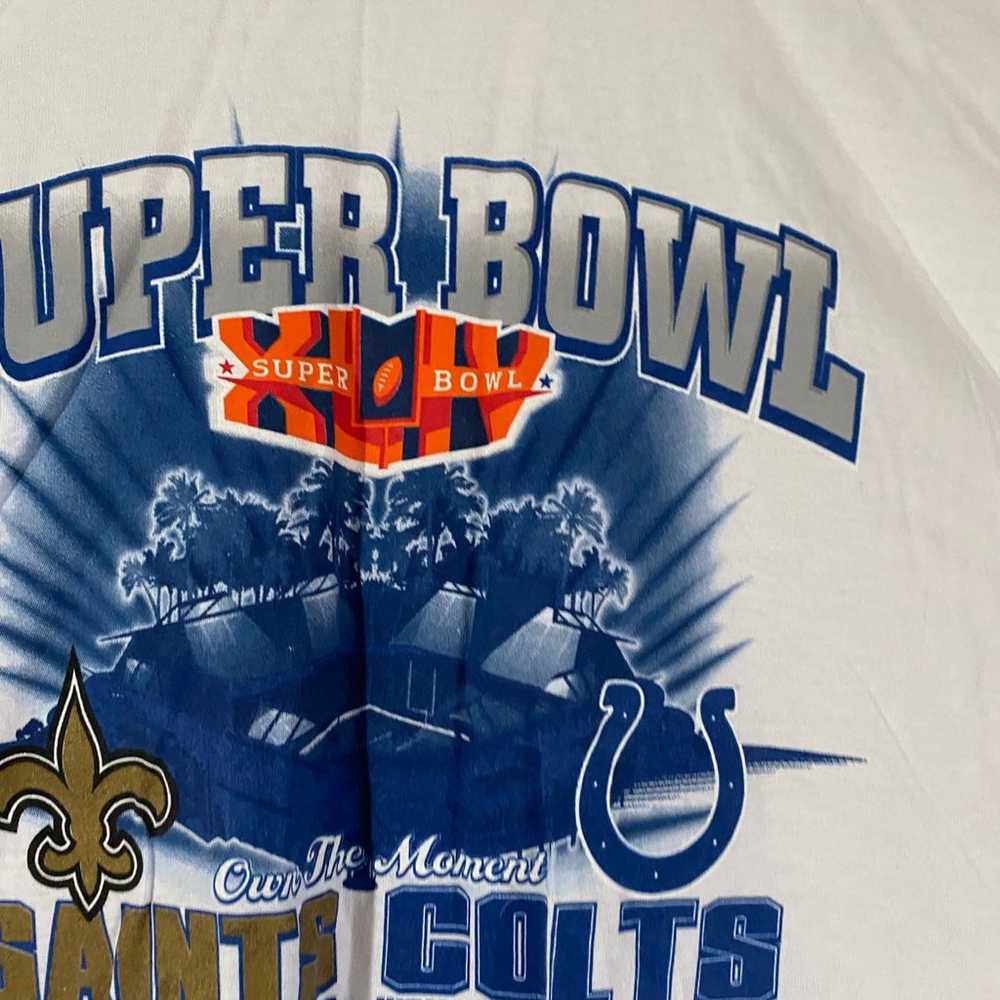 Super bowl Saint vs Colts Shirt - image 3
