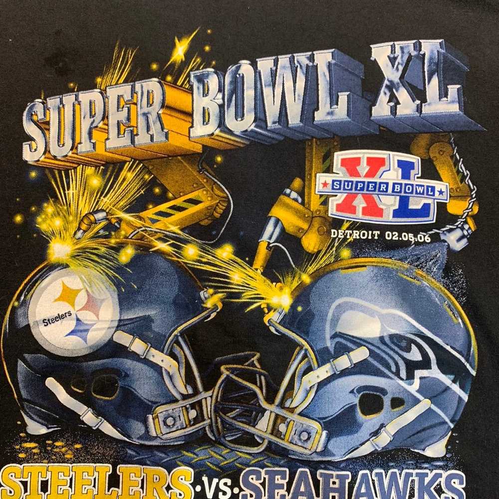 Vintage Super Bowl 40 T-Shirt - image 1