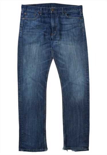 Vintage Levis 513 Blue Slim Straight Jeans Womens