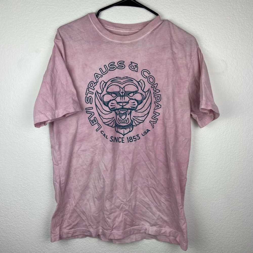 Levi Strauss Levi's Pink T Shirt - image 2