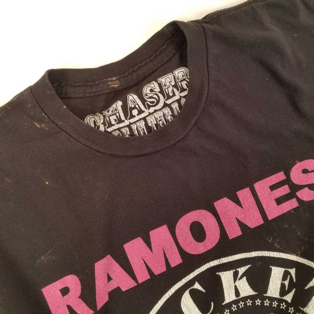 Vintage RAMONES Rocket To Russia - Distressed T-S… - image 4