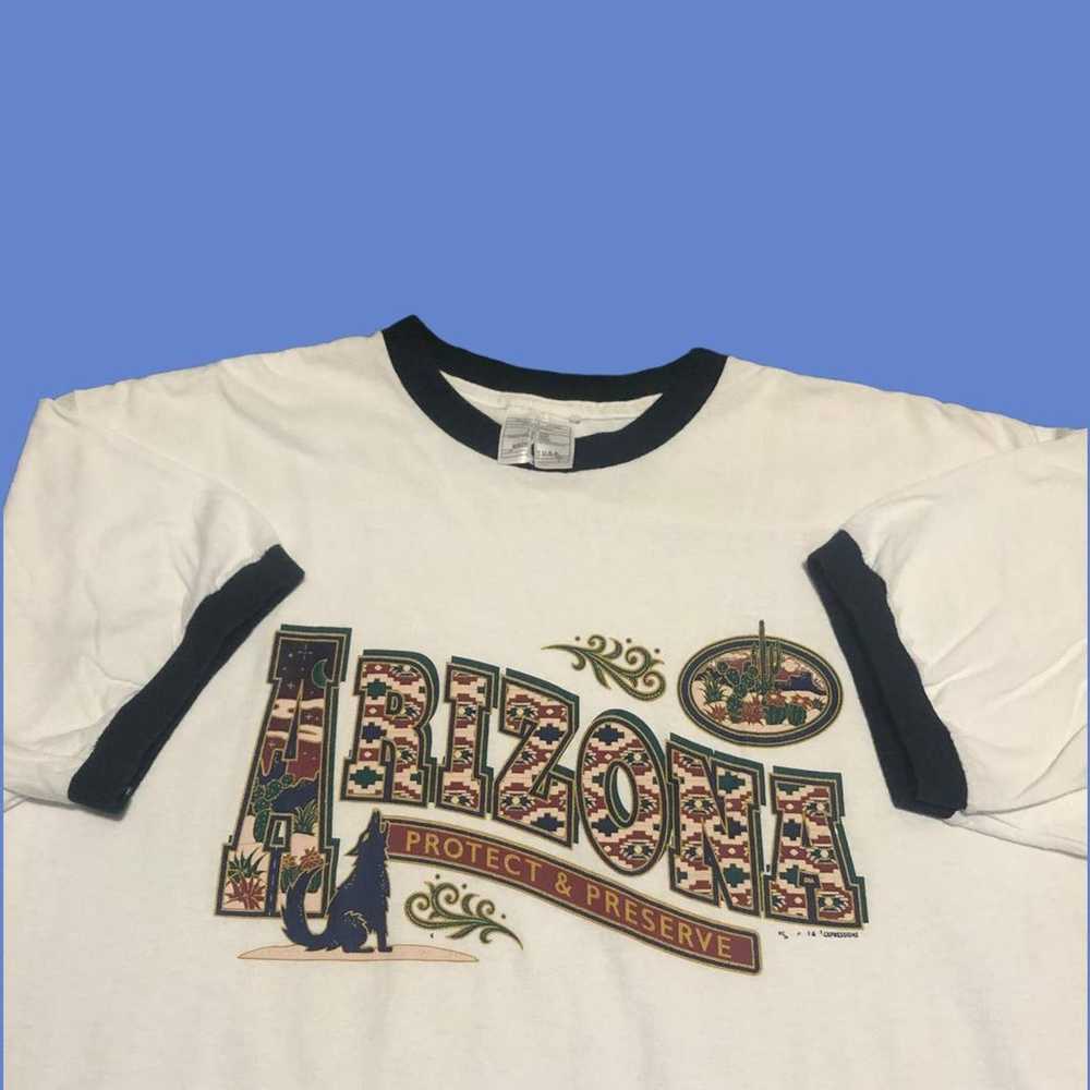 Vintage arizona protect and preserve t shirt - image 1