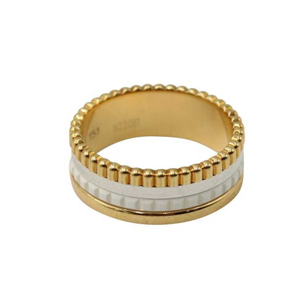 BOUCHERON Quatre White Edition Ceramic Ring With … - image 1