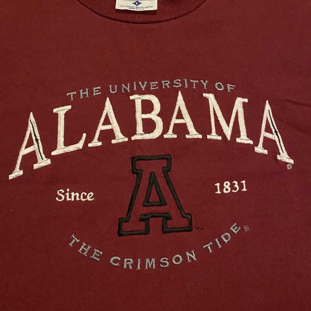 University of Alabama Jerzees embroidered shirt - image 2