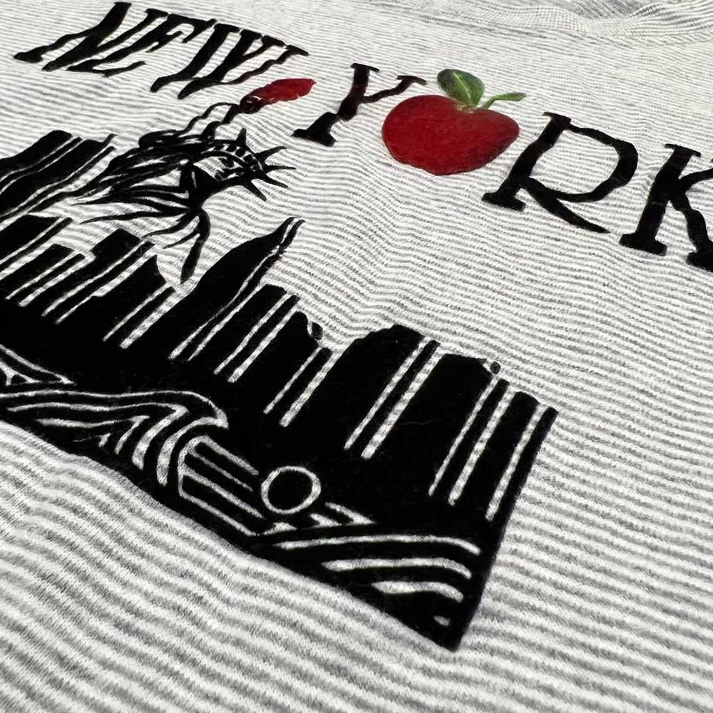 Vintage Big Apple New York City 90s Thin Striped … - image 4