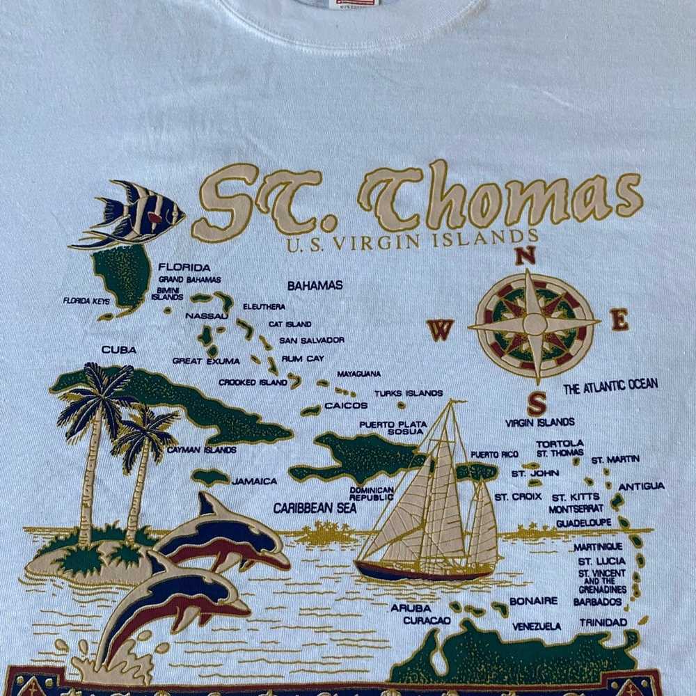 Vintage St Thomas Islands t-shirt - image 1